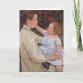 メリー・カサット 《子供の愛》 カード (正面)