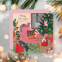 メリー・キャットめし クリスマス ホリデーカード