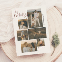 メリー | ギャラリーウォール6フォトコラージュクリスマス