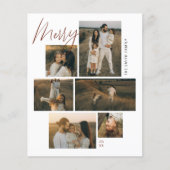 メリー | ギャラリーウォール6写真クリスマスバジェット (正面)