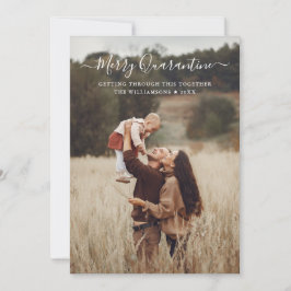 メリー クォランティン クリスマス ファン スクリプト ファミリー フォト