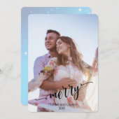 メリー – クコンテンポラリーリスマス写真 (正面/裏面)