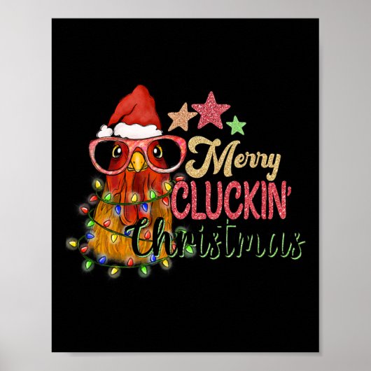 メリー・クラッキン・クリスマス クリスマスの鶏 ポスター (正面)