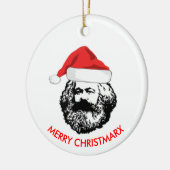 メリー・クリストマークス セラミックオーナメント (左)