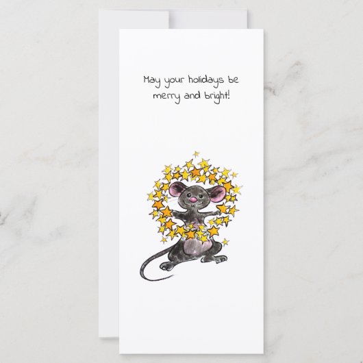 メリー·クリスマスとハッピー·ニューイヤー·スター·マウス (正面)