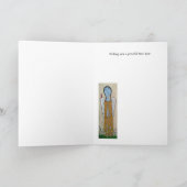 メリー·クリスマスとメアリー·カード カード (内部)