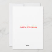 メリー・クリスマス・イン・バイナリ シーズンカード (裏面)