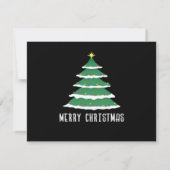 メリー クリスマス クラシック 招待状 (裏面)