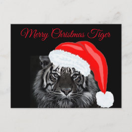 メリー・クリスマス・タイガー ポストカード