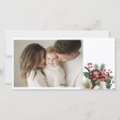 メリー クリスマス プレッシニア ホリデー ブーケ (裏面)