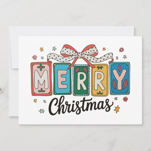 メリー クリスマス レトロ コケッティー ボウ ガーリー ホリデー (正面)