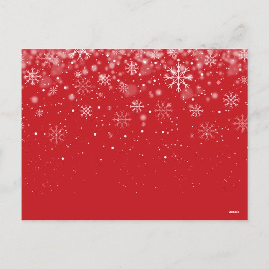 メリー・クリスマス・転がおもしろいが新年に シーズンポストカード (裏面)