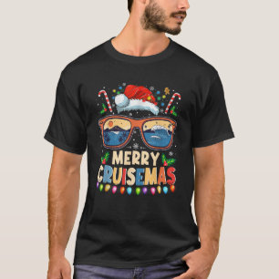 メリー クルーズマス 2025 楽しい クリスマス サンタ レインディア Tシャツ