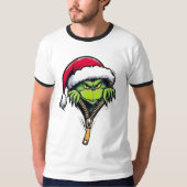 💚 メリー・グリンチマス Tシャツ – 面白いグリーンのクリスマス (正面)