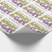 メリー&ゲイカスタム文字包装紙 ラッピングペーパー (角)