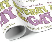 メリー&ゲイカスタム文字包装紙 ラッピングペーパー (ロールコーナー)