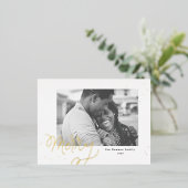 メリー・コンフェッティ・フェスティブ・ホリデー・ポストカード 箔シーズンポストカード (立ち正面)