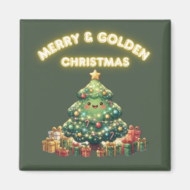 メリー&ゴージャスクリスマス マグネット