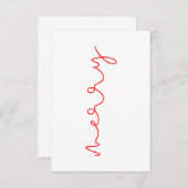 メリー - サンキューカード (正面/裏面)