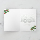 メリー&サ結婚したージ2写真折り畳みクリスマス シーズンカード (内部)