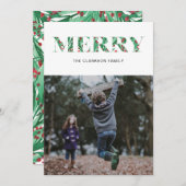 メリー シーズンカード (正面/裏面)