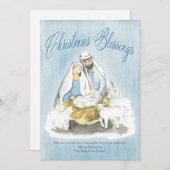 メリー・ジョセフ・イェスス キリスト教の祝福 クリスマス (正面/裏面)