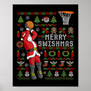 メリー・スウィッシュマス 醜いクリスマススケル クリスマス ポスター