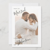 メリー&スクリプ結婚したト名フォトクリスマスカード シーズンカード (正面)