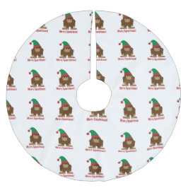 メリー スクワッチマス! ブラッシュドポリエステルツリースカート