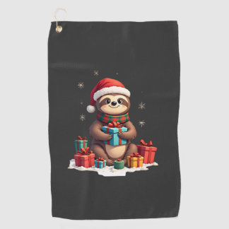 メリー スロスマス かわいい クリスマス スローサンタ帽子 Xmas ゴルフタオル