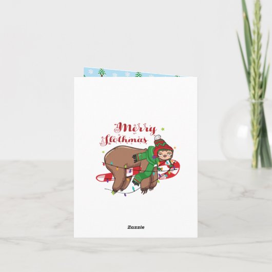 メリー・スロスマス カード (裏面)