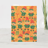 メリー・トートマス！おならサンタとエルフ シーズンカード (裏面)