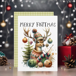 メリー ニットマス ニッティング クリスマス 招待状