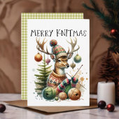 メリー ニットマス ニッティング クリスマス 招待状