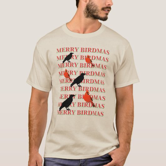 メリー バードマス Tシャツ (正面)