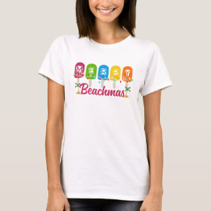メリー・ビーチマス 7月のクリスマス Tシャツ