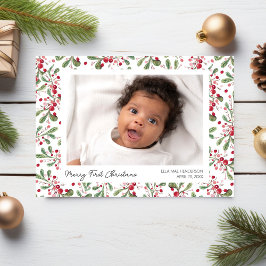 メリー ファースト クリスマス フォト, ベリー & グリーン