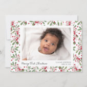 メリー ファースト クリスマス フォト, ベリー & グリーン (正面)