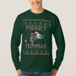 メリー・フィッシュマス・あげぃ~クリスマス・ホホホ... Tシャツ