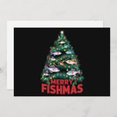 メリー フィッシュマス クリスマス ツリー ライト 魚 釣り (正面/裏面)