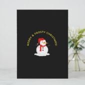 メリー＆フロスティークリスマス カード (スタンド正面)
