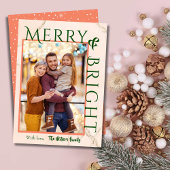 メリー&ブはっきりしたライトタイポグラフィ1枚キュイモダンー シーズンカード