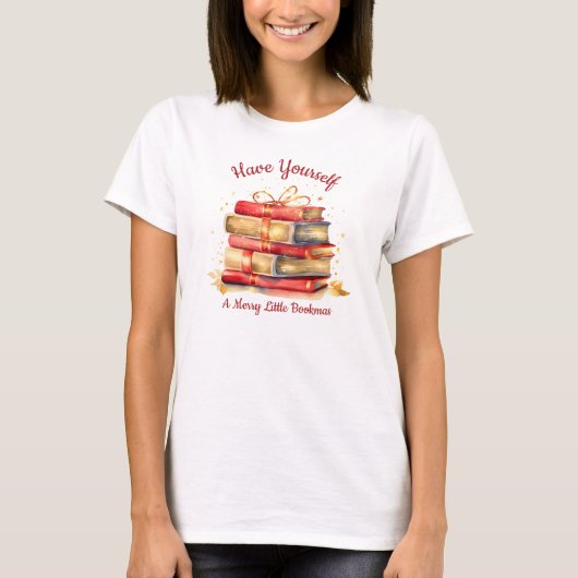メリー・ブックマスを！ Tシャツ (正面)