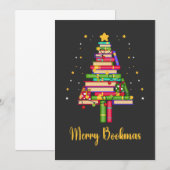 メリー・ブックマス 招待状 (正面/裏面)