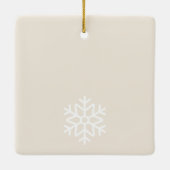 メリー＆ブライズ クリスマス ブライダルシャワー セラミックオーナメント (裏面)