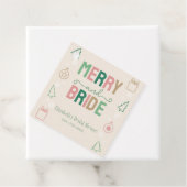 メリー＆ブライズ クリスマス ブライダルシャワー フェイバータグ (インサイチュ)