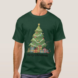 メリー&ブライトなお祭りデザイン Tシャツ