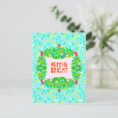 メリー＆ブライトなリース シーズンポストカード (スタンド正面)