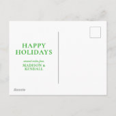 メリー＆ブライトなリース シーズンポストカード (裏面)