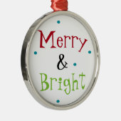 メリー&ブライトオーナメント メタルオーナメント (右)